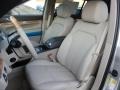 2012 Lincoln MKT Light Stone Interior Front Seat Photo