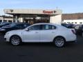 White Platinum Metallic Tri-Coat 2012 Lincoln MKS AWD