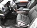 Black 2008 Mercedes-Benz ML 350 4Matic Interior Color