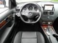 Black AMG Premium Leather Dashboard Photo for 2009 Mercedes-Benz C #60214714