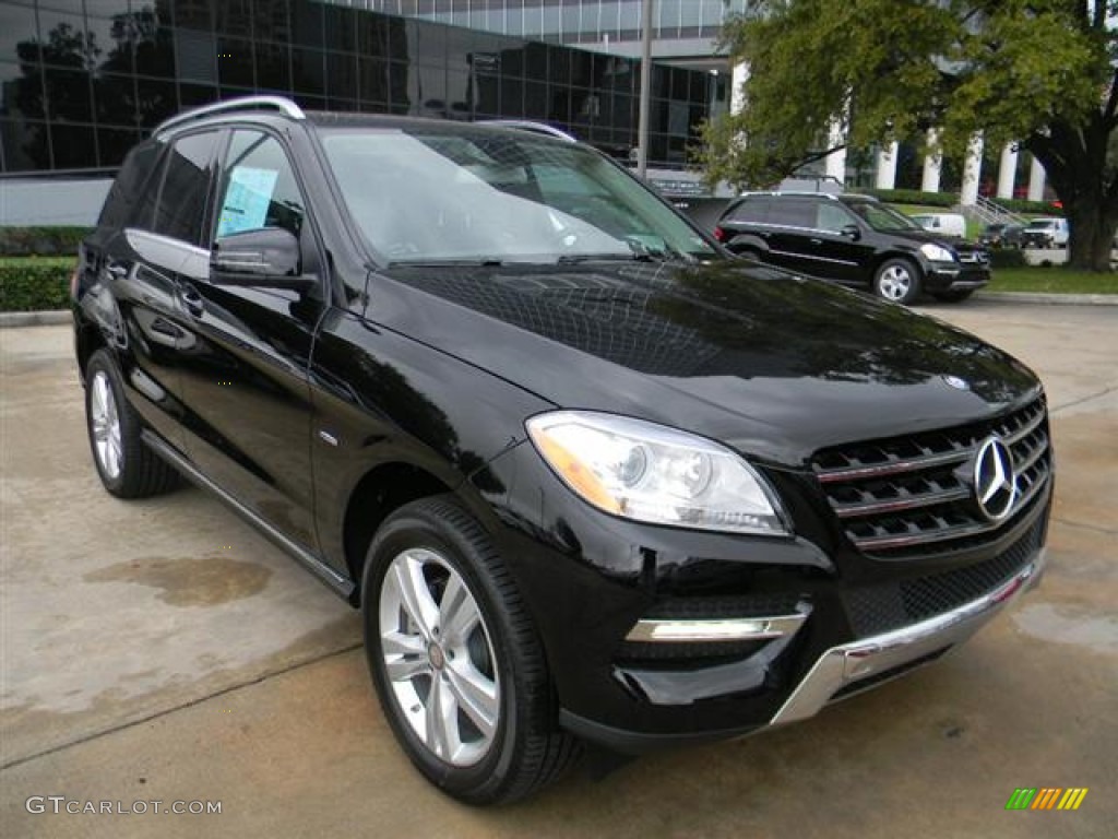 Black 2012 Mercedes-Benz ML 350 4Matic Exterior Photo #60215500