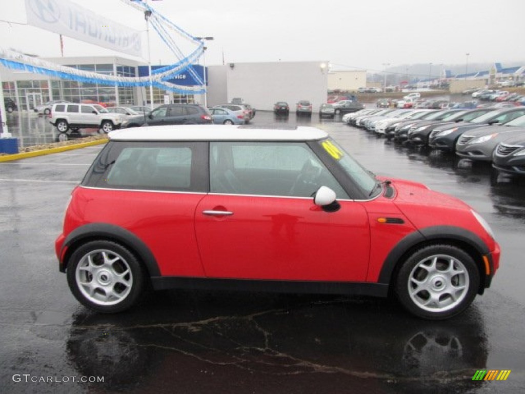 Chili Red 2004 Mini Cooper Hardtop Exterior Photo #60217333