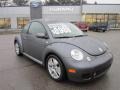 Platinum Grey Metallic 2003 Volkswagen New Beetle Turbo S Coupe