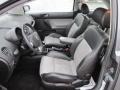 2003 Volkswagen New Beetle Black/Grey Interior Front Seat Photo