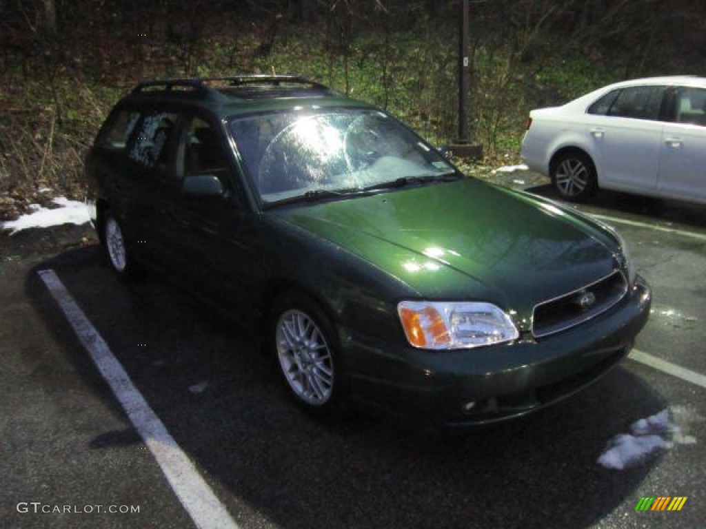 Timberline Green Pearl Subaru Legacy