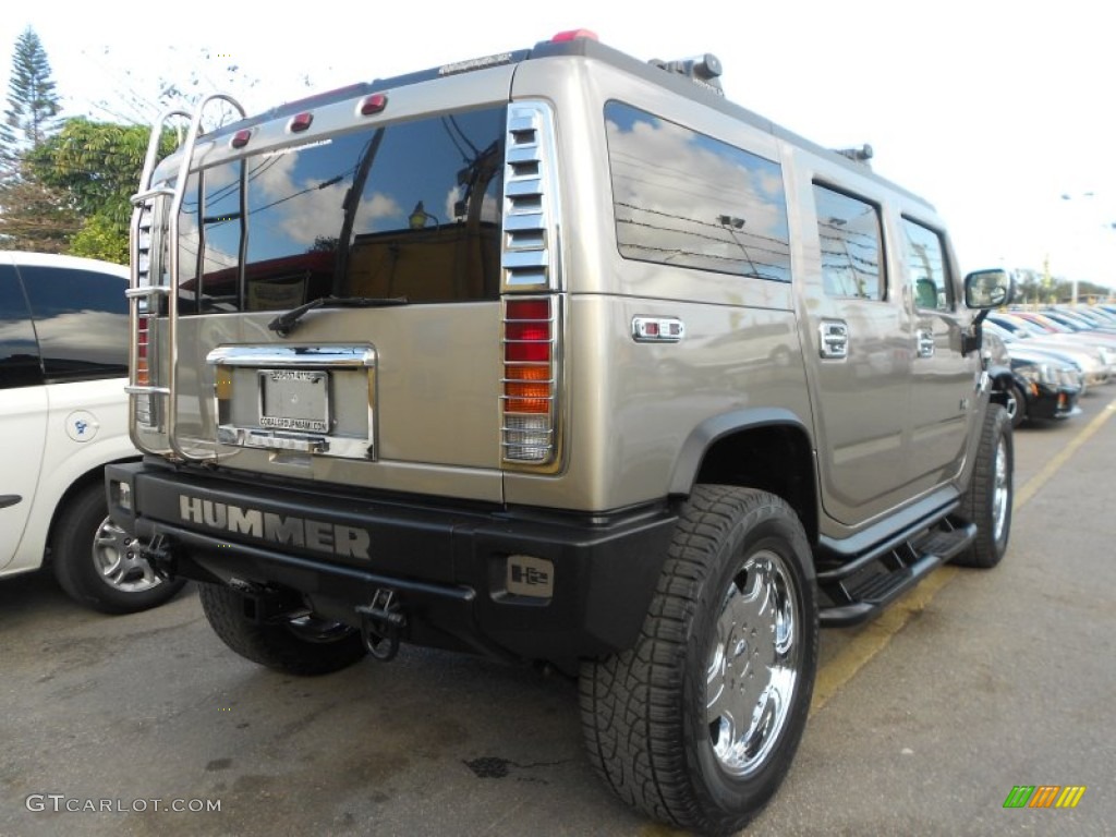 2003 H2 SUV - Pewter Metallic / Wheat photo #7