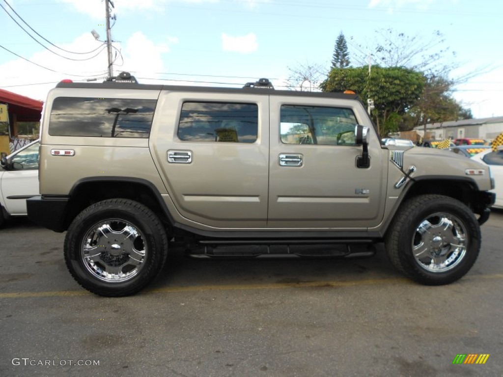 2003 H2 SUV - Pewter Metallic / Wheat photo #8