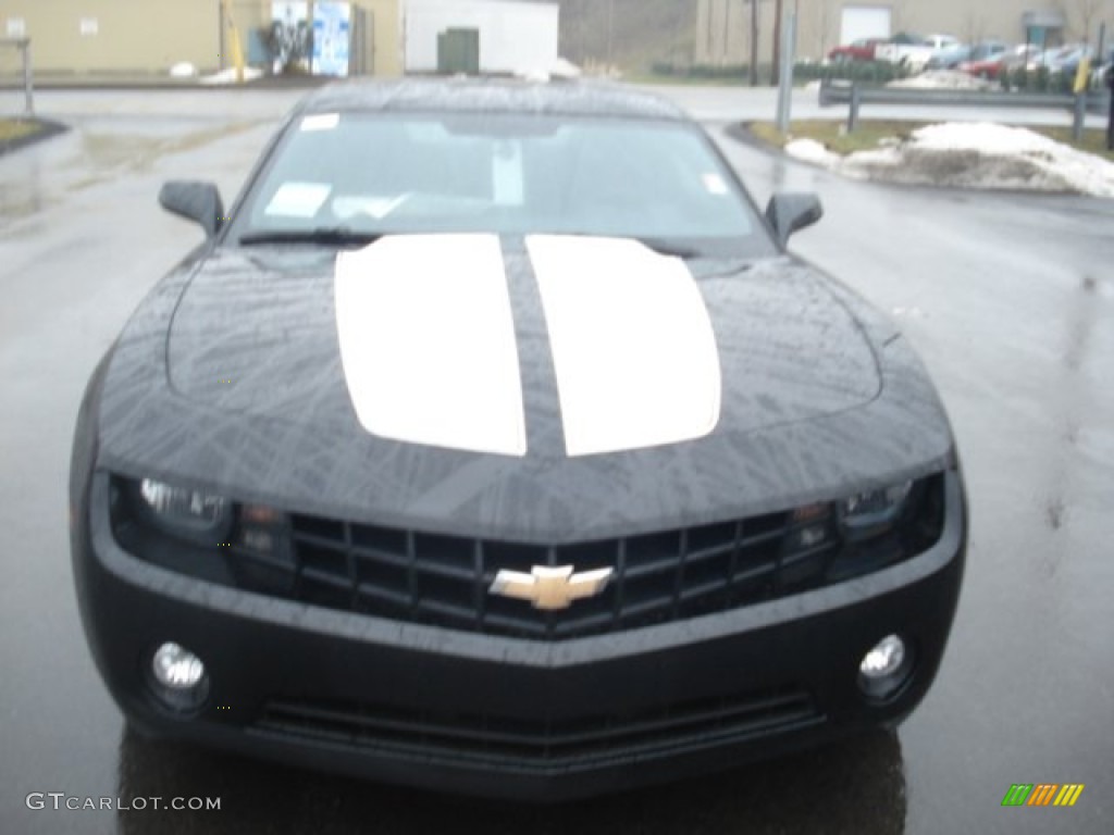 2012 Camaro LT Coupe - Black / Black photo #3