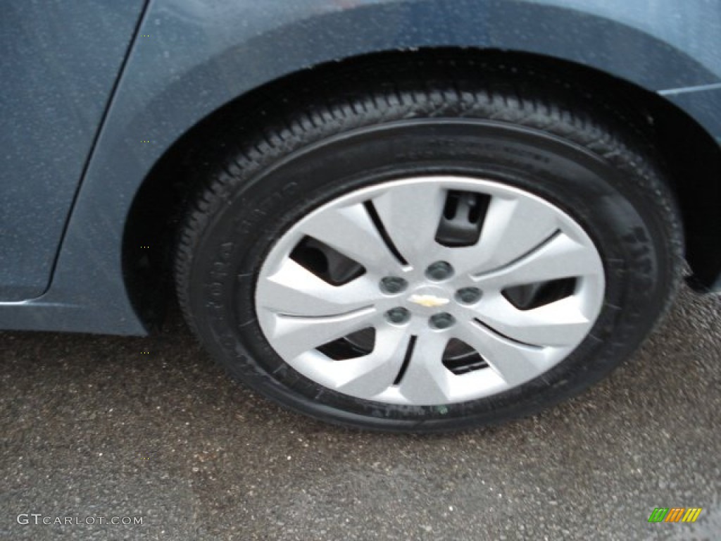 2012 Cruze LS - Blue Granite Metallic / Jet Black/Medium Titanium photo #9