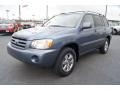 2005 Bluestone Metallic Toyota Highlander V6  photo #6