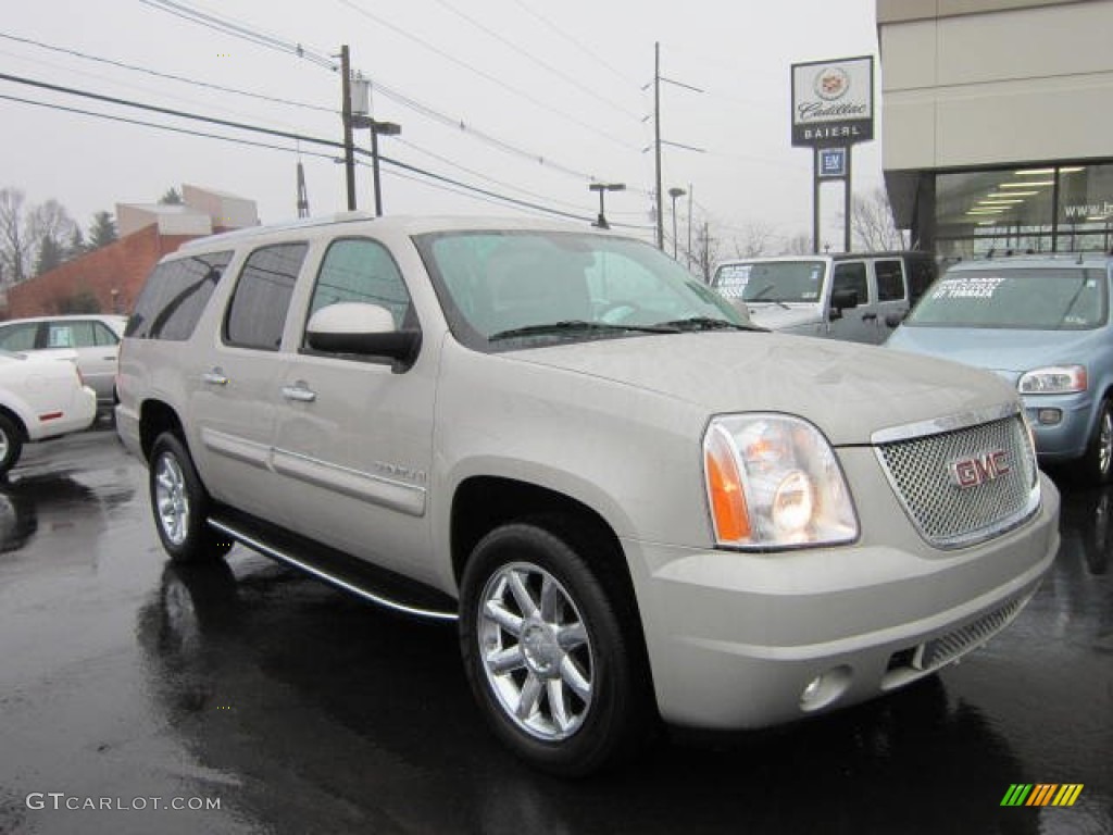 2008 Yukon XL Denali AWD - Silver Birch Metallic / Ebony photo #1