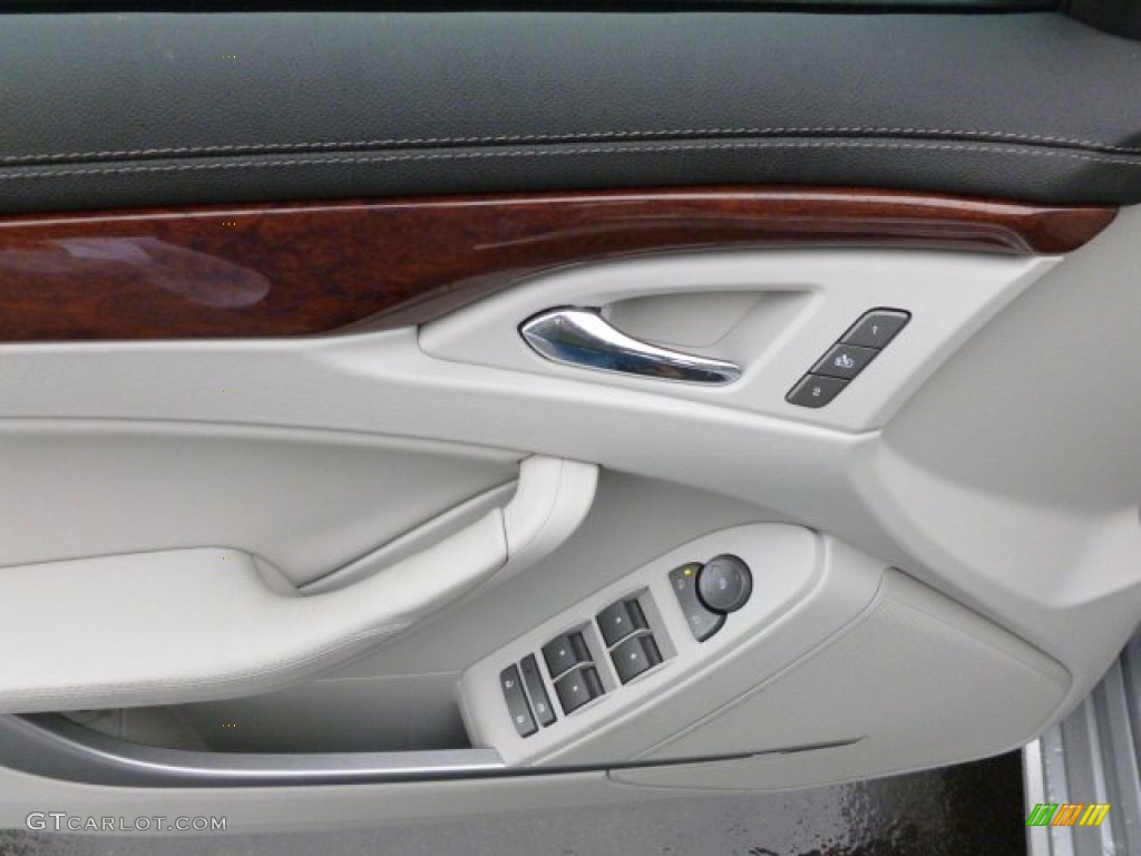 2012 CTS 4 3.6 AWD Sedan - Radiant Silver Metallic / Light Titanium/Ebony photo #18
