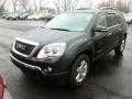 2007 Carbon Metallic GMC Acadia SLT AWD  photo #3