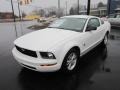 2009 Performance White Ford Mustang V6 Coupe  photo #3