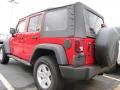 Flame Red - Wrangler Unlimited X 4x4 Photo No. 2