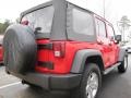 Flame Red - Wrangler Unlimited X 4x4 Photo No. 3