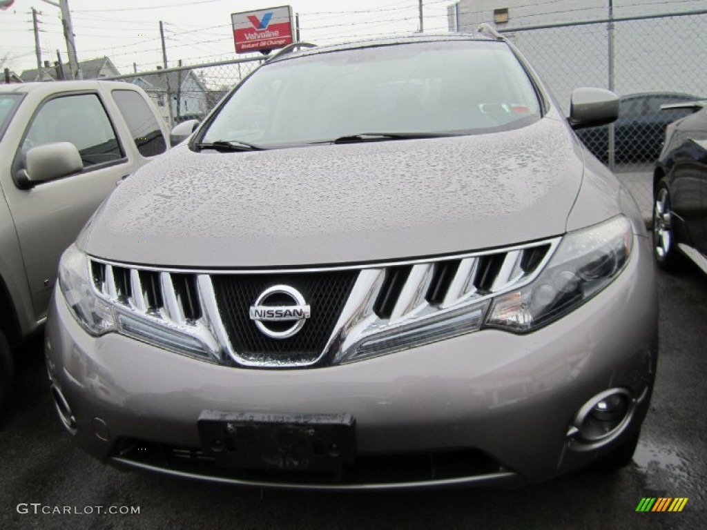 2009 Murano LE AWD - Platinum Graphite Metallic / Black photo #2