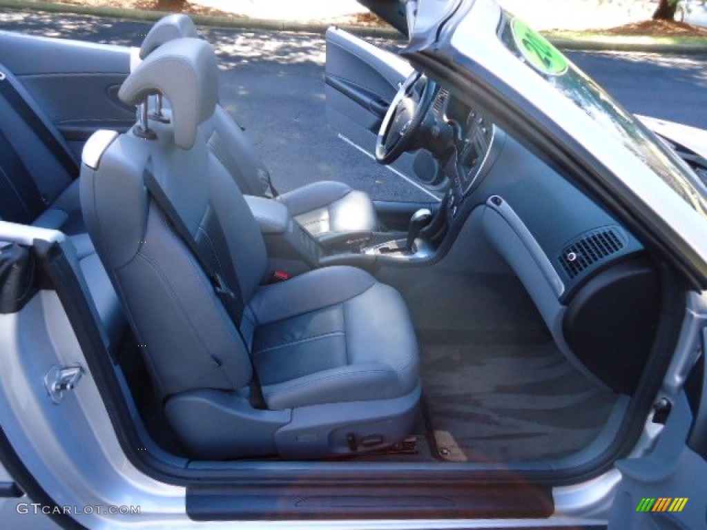 Parchment/Black Interior 2007 Saab 9-3 Aero Convertible Photo #60222604