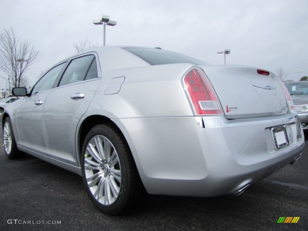 2012 300 Limited - Bright Silver Metallic / Black/Light Frost Beige photo #2