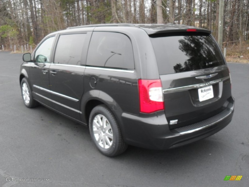 2012 Town & Country Touring - Dark Charcoal Pearl / Black/Light Graystone photo #3