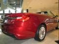 2012 Deep Cherry Red Crystal Pearl Coat Chrysler 200 Limited Convertible  photo #3