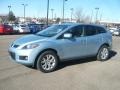 2007 Icy Blue Metallic Mazda CX-7 Grand Touring  photo #2