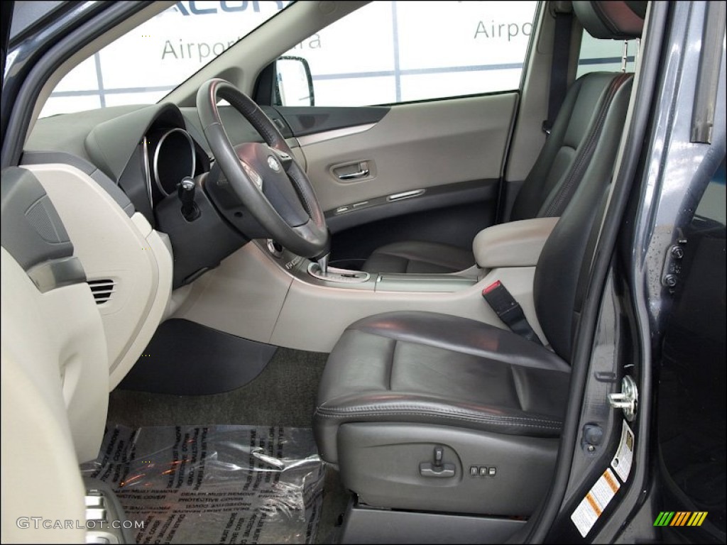 Slate Gray Interior 2008 Subaru Tribeca Limited 5 Passenger Photo #60227563