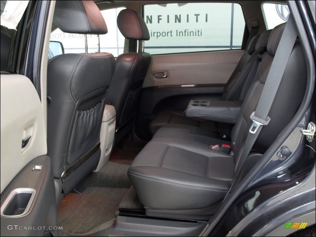 Slate Gray Interior 2008 Subaru Tribeca Limited 5 Passenger Photo #60227569