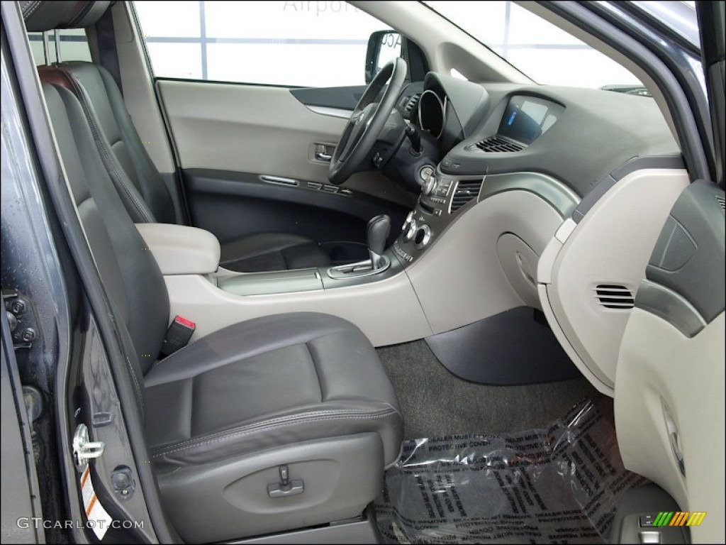 Slate Gray Interior 2008 Subaru Tribeca Limited 5 Passenger Photo #60227618