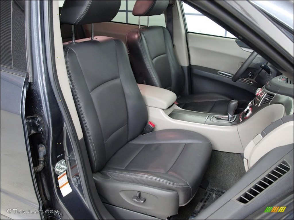 Slate Gray Interior 2008 Subaru Tribeca Limited 5 Passenger Photo #60227626