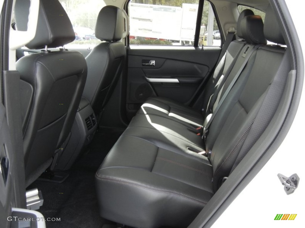 2012 Edge Limited - White Platinum Metallic Tri-Coat / Charcoal Black photo #6