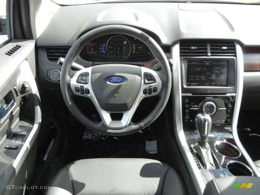 2012 Edge Limited - White Platinum Metallic Tri-Coat / Charcoal Black photo #8