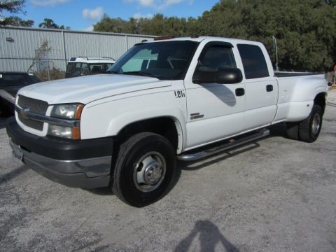 2004 Chevrolet Silverado 3500HD LT Crew Cab 4x4 Dually Data, Info and Specs