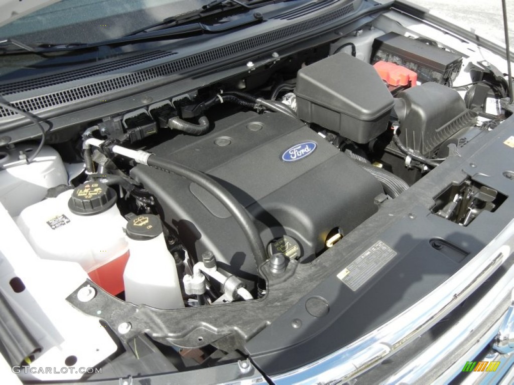 2012 Edge Limited - White Platinum Metallic Tri-Coat / Charcoal Black photo #12