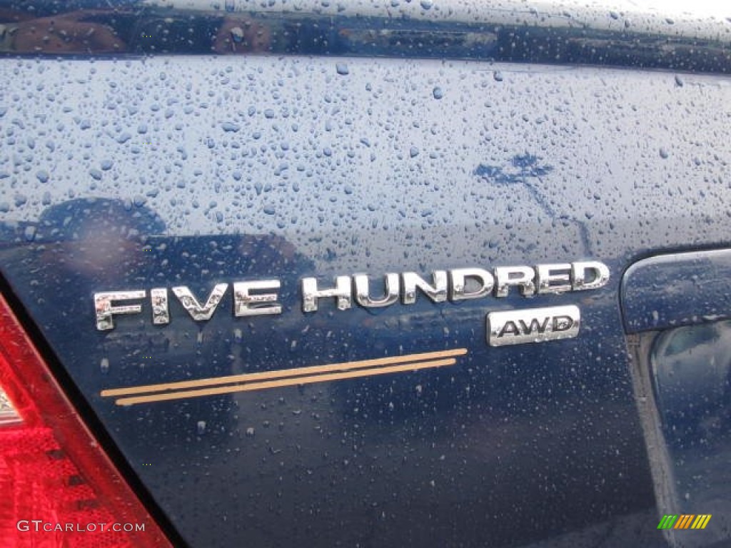 2006 Five Hundred SEL AWD - Dark Blue Pearl Metallic / Pebble Beige photo #4
