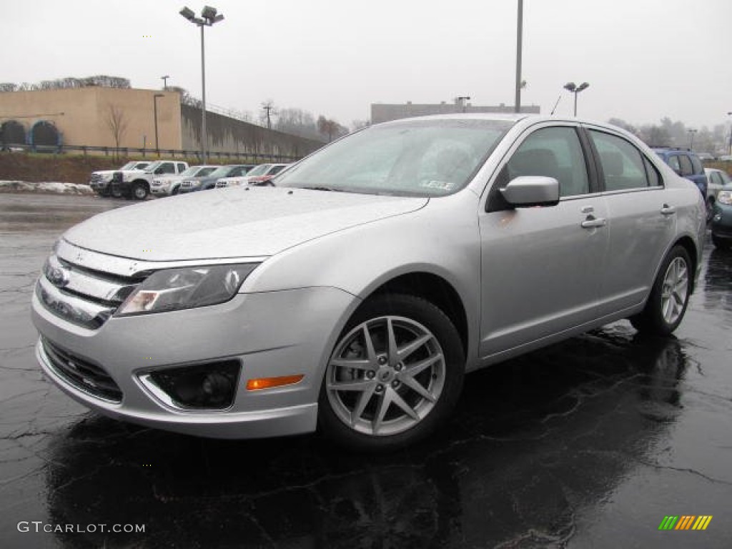 2012 Fusion SEL V6 - Ingot Silver Metallic / Charcoal Black photo #1