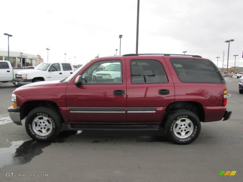 2005 Tahoe LS 4x4 - Sport Red Metallic / Gray/Dark Charcoal photo #4