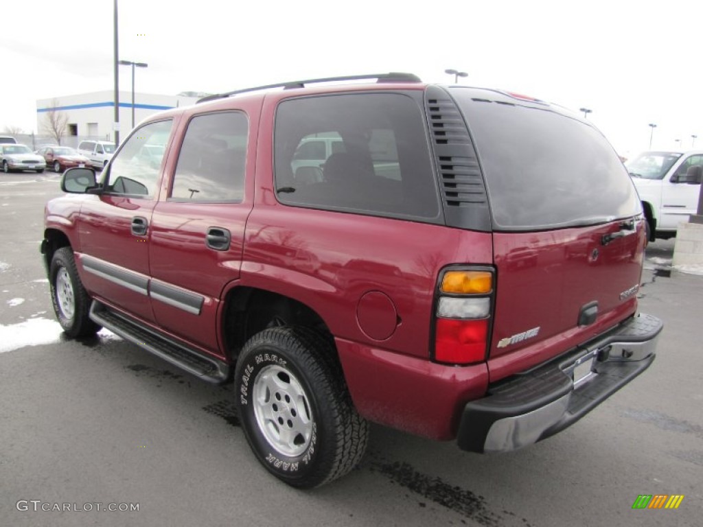 2005 Tahoe LS 4x4 - Sport Red Metallic / Gray/Dark Charcoal photo #5