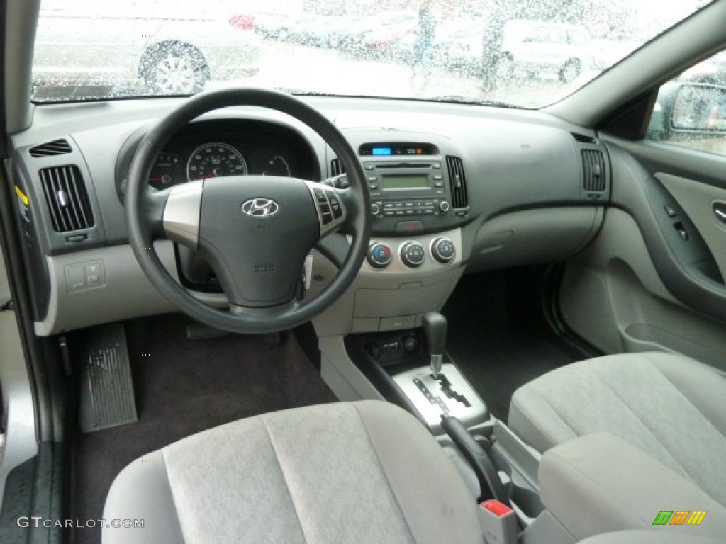 2010 Hyundai Elantra GLS Gray Dashboard Photo #60229837