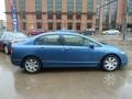 Atomic Blue Metallic 2009 Honda Civic LX Sedan Exterior