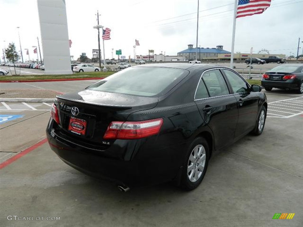 2007 Camry XLE - Black / Bisque photo #3