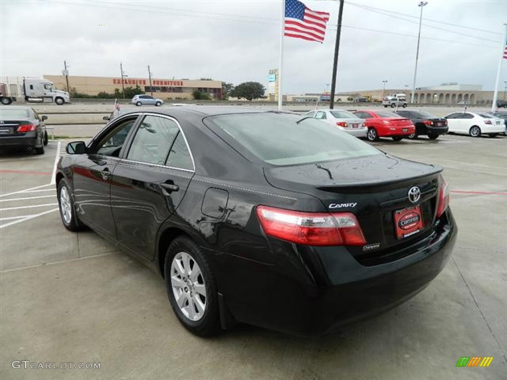 2007 Camry XLE - Black / Bisque photo #5