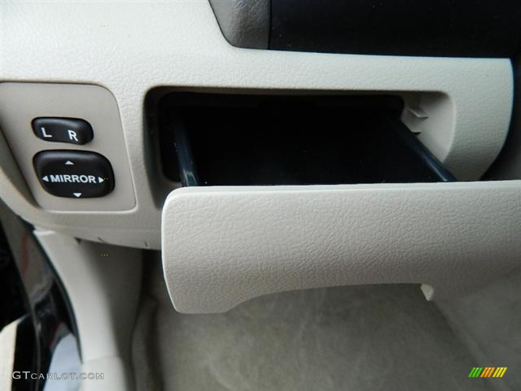 2007 Camry XLE - Black / Bisque photo #19