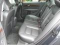 2011 Volvo S80 Anthracite Black Interior Rear Seat Photo