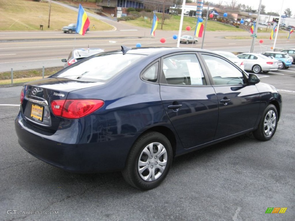 2010 Elantra GLS - Regatta Blue / Gray photo #6