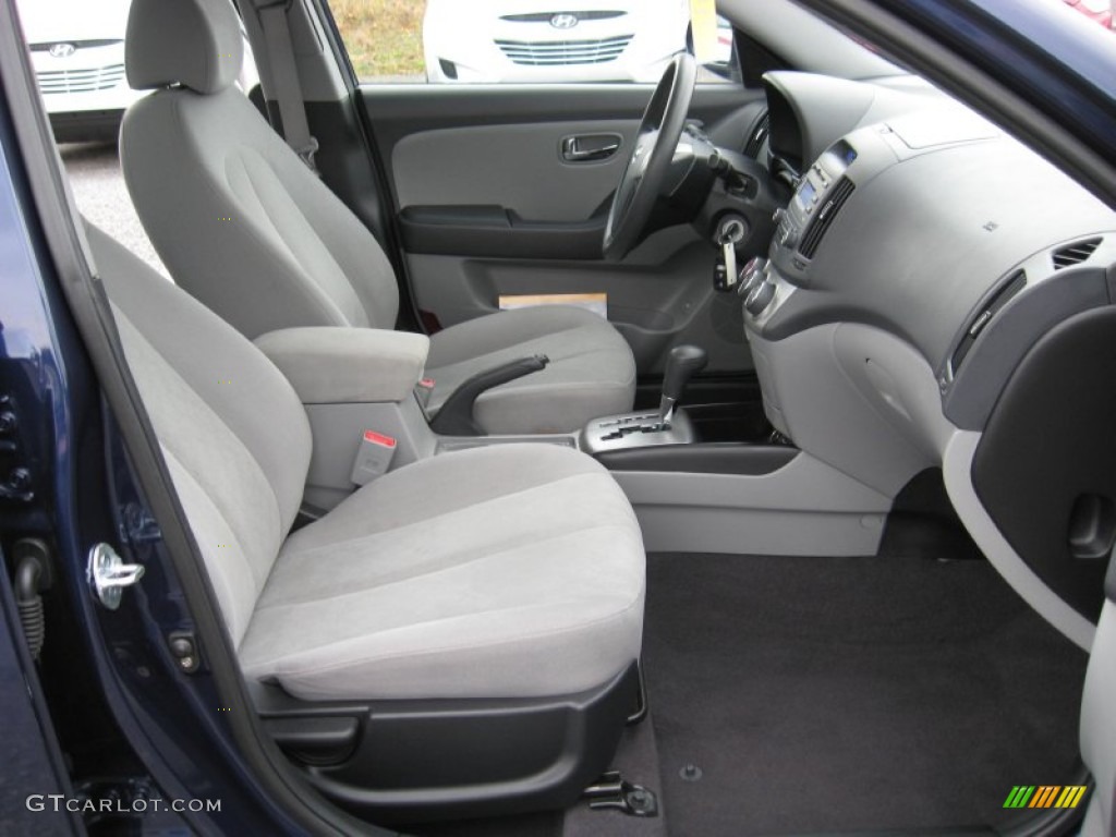 2010 Elantra GLS - Regatta Blue / Gray photo #22