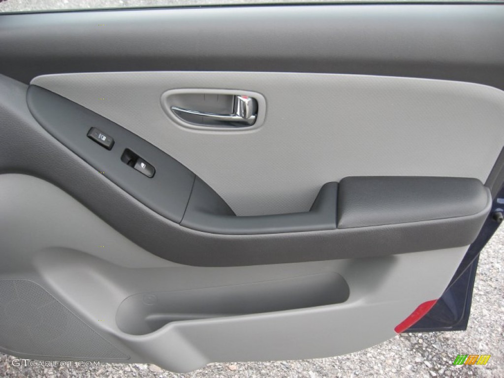 2010 Elantra GLS - Regatta Blue / Gray photo #24