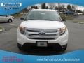 2012 White Platinum Tri-Coat Ford Explorer XLT 4WD  photo #3