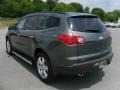 2010 Steel Green Metallic Chevrolet Traverse LT  photo #2