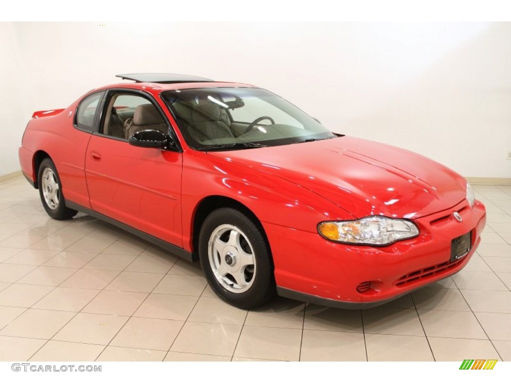 2002 Monte Carlo LS - Bright Red / Neutral photo #1